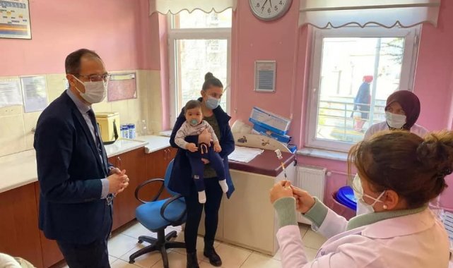 Müdür Erşan, 112 Acil Sağlık Hizmetleri İstasyonu'nda incelemelerde bulundu