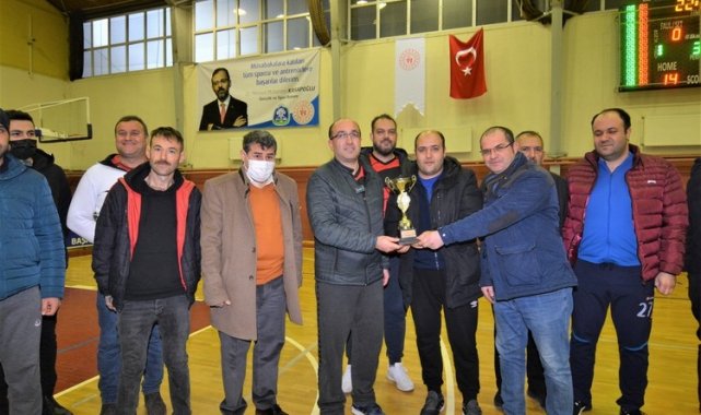 Müdürlükler Arası Voleybol Turnuvası sona erdi