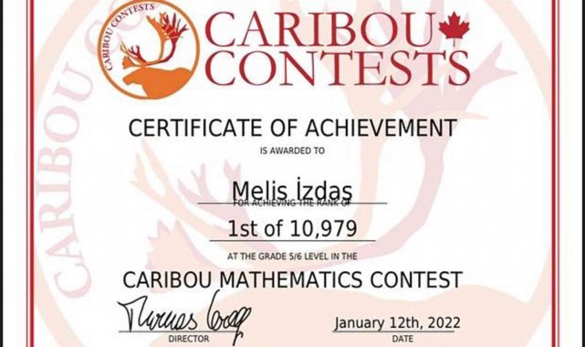 Muğla BİLSEM öğrencisi dünya birincisi