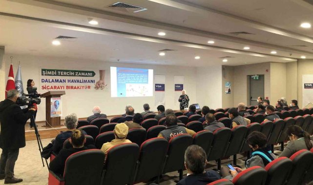 Muğla&#039;da &quot;Dalaman Havalimanı Sigarayı Bırakıyor&quot; projesi başlatıldı