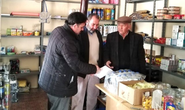 Muhtaç ailelerin veresiye defterleri silindi