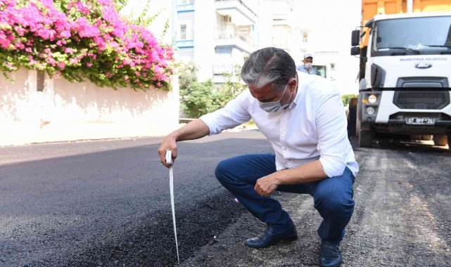 Muratpaşa'da 8 yılda 321 milyon 332 bin TL'lik asfalt çalışması