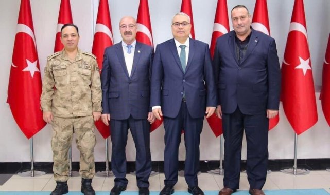 Muş Damızlık Birliği Başkanı Aral'dan Vali Gündüzöz'e ziyaret