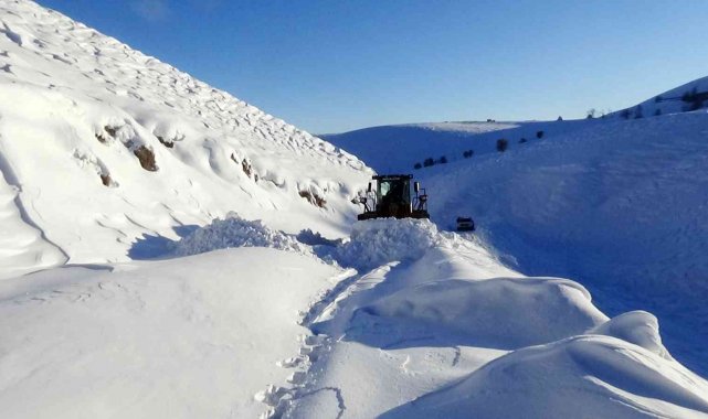Muş'ta 86 köy yolu ulaşıma açıldı