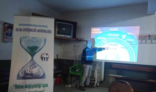Mustafakemalpaşa'da iklim değişikliğiyle mücadele