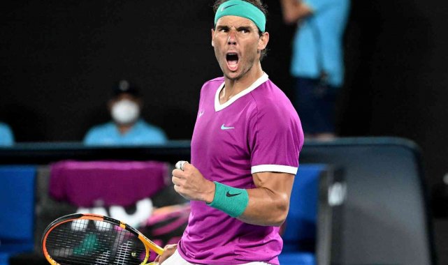 Nadal, Avustralya Açık'ta 6. kez finalde