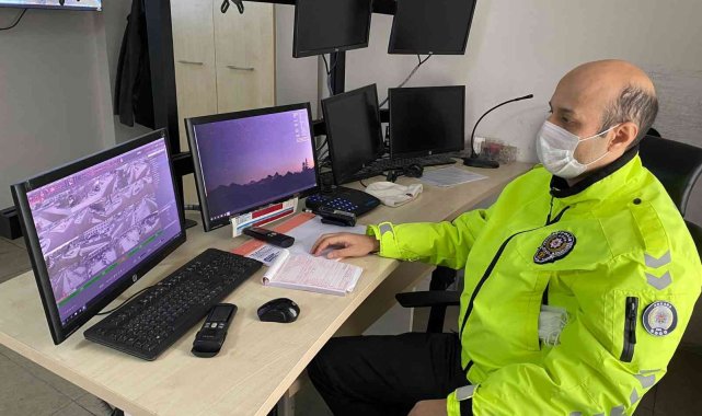 Nallıhan'da KGYS ile trafik denetimi yapıldı