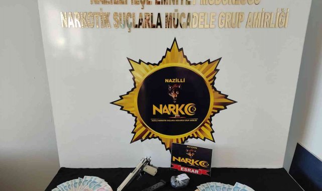 Nazilli'de bir şahıs uyuşturucudan tutuklandı