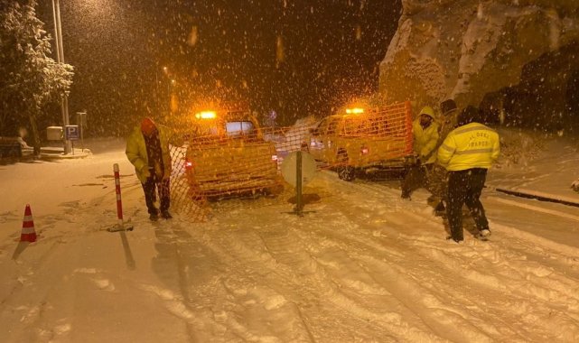 Nevşehir'de zincirsiz araçların geçişine izin verilmiyor