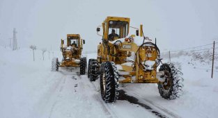 Niğde'de 37 köy yolu kapandı