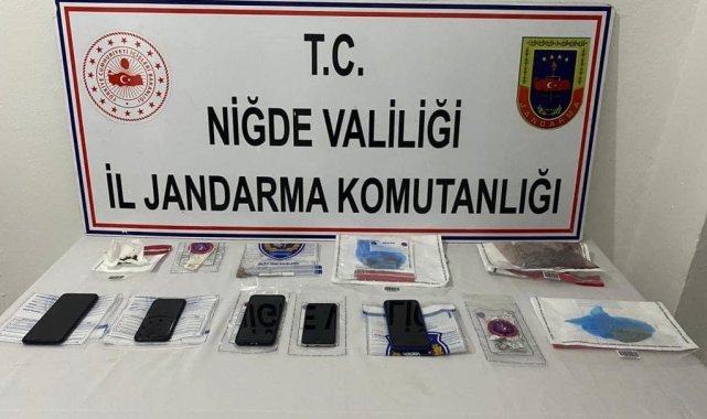 Niğde'de uyuşturucu operasyonu: 9 gözaltı