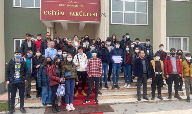 Öğrenciler Fırat Üniversitesini gezdi