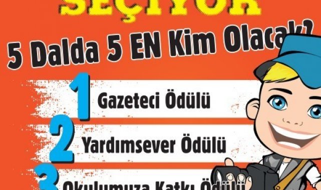 Öğrenciler yılın en iyilerini seçti