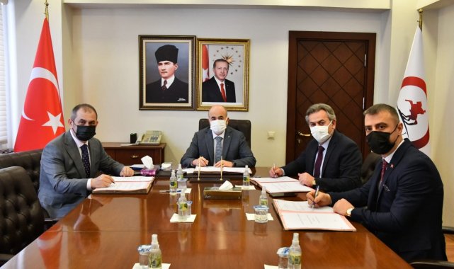 Öğrencileri istihdama kazandıracak proje için imzalar atıldı