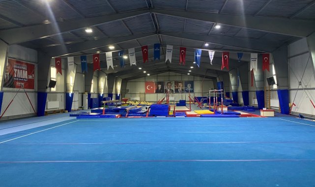 Olimpiyat şampiyonları bu salonda yetişecek