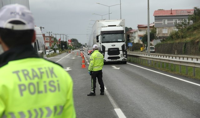 Ordu'da hız sınırını aşanlar radardan kaçamıyor