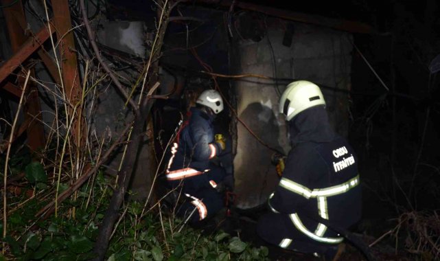 Ordu&#039;da televizyon vericilerinin bulunduğu alanda yangın