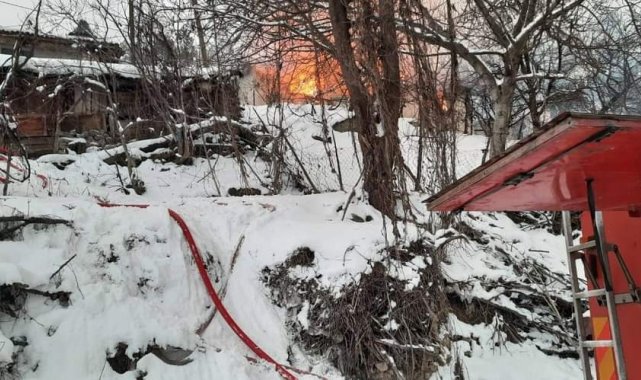 Orhaneli'nde korkutan yangın