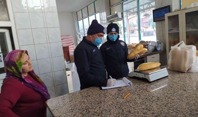 Osmaneli'nde zam sonrası ekmek fırınlarında denetleme