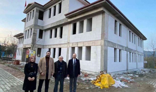 Osmaneli'ne Çocuk Kulübü ve Kreş Tesisi inşaatı yükselmeye başladı