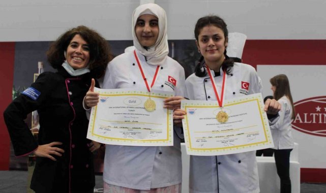 Özel öğrenciler gastronomide de hünerlerini gösterdi