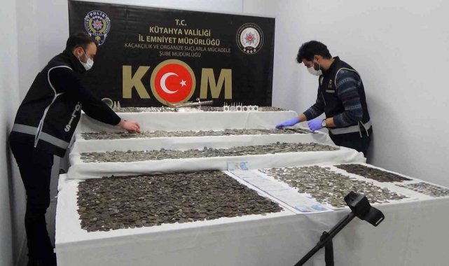 Paha biçilemez eserler klozet ve kovanlardan çıktı