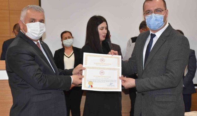 Pandeminin başkahramanları ödüllendirildi