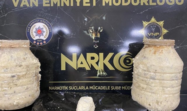 Peynir bidonları içerisinde uyuşturucu sevkiyatı polise takıldı