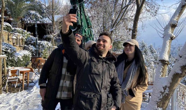 Pierre Loti'de oluşan kartpostallık manzara havadan görüntülendi