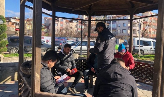 Polis dolandırıcılara karşı broşürle uyardı