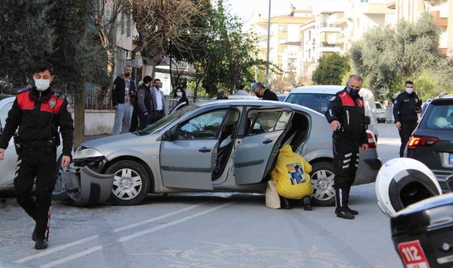 Polisin &quot;Dur&quot; ihtarına uymadı, ortalığı savaş alanına çevirdi