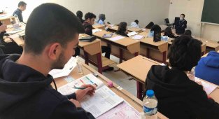 Prof. Dr. Necmeddin Erbakan Fen Lisesi öğrencilerine ÖSYM standartlarında deneme sınavı