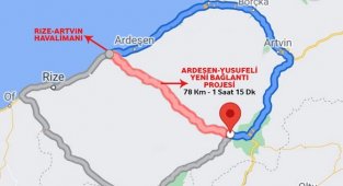 Projesi hazırlanan Rize-Artvin-Erzurum yolu ile yeni turizm havzaları oluşturulacak