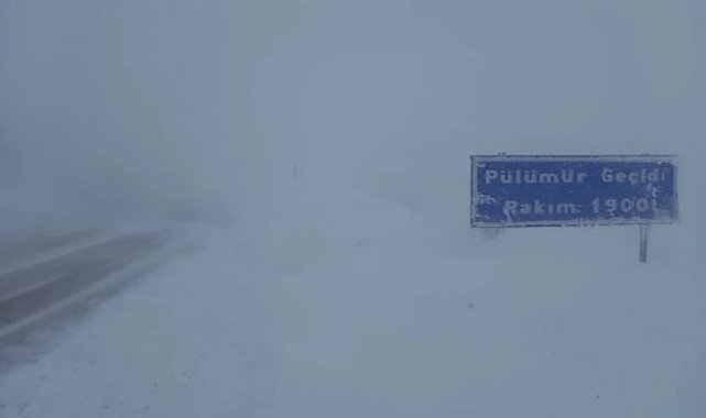 Pülümür&#039;de engelli, hamile ve küçük çocuğu olan kamu personeline kar izni