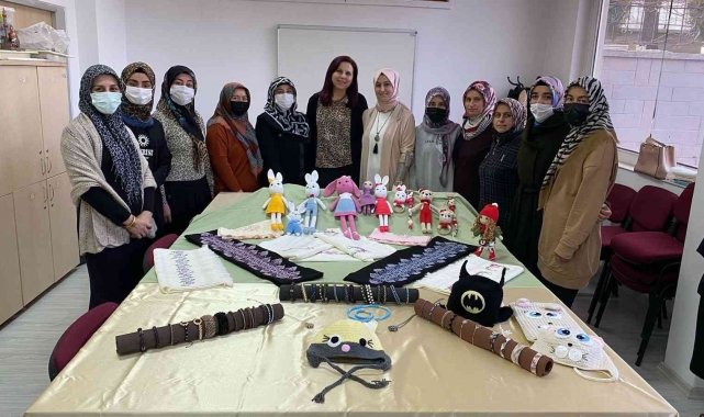 Pursaklar&#039;da maharetli ellerden estetik ürünler