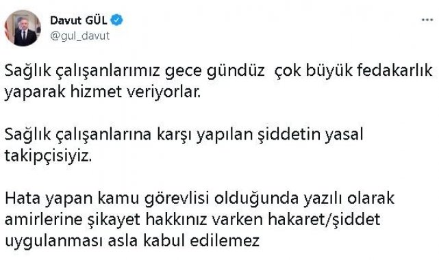 "Ambulans niye gecikti" deyip güvenlik görevlilerini böyle darp ettiler