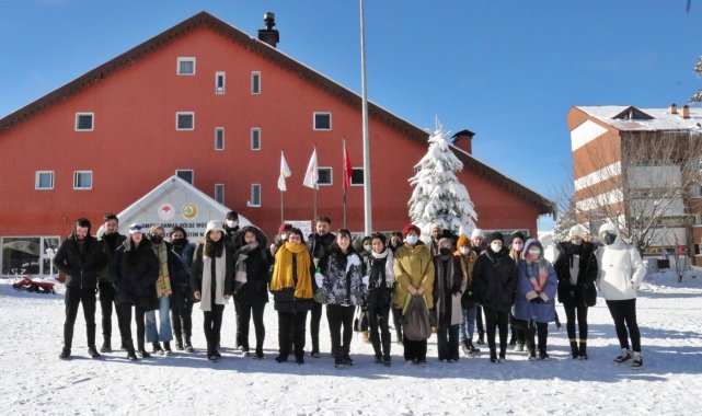 "Doğada Sanat- Kış Çalıştayı" Ilgaz'da gerçekleştirildi