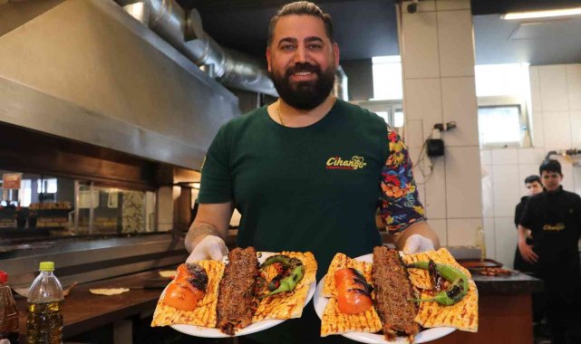 "İki yüzlü kebabın" ünü sınırları aştı