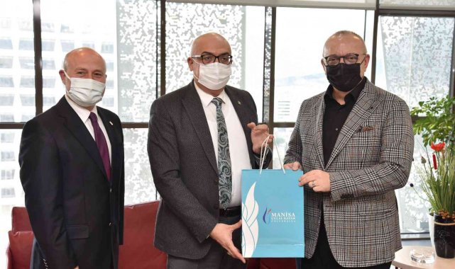 Rektör Ataç, desteklerinden dolayı Başkan Ergün&#039;e teşekkür etti