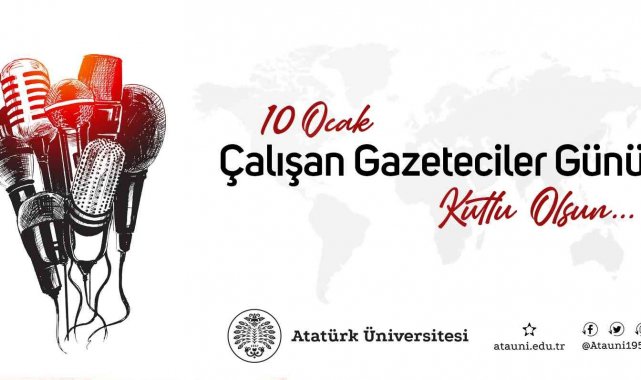 Rektör Çomaklı'dan 10 Ocak Çalışan Gazeteciler Günü mesajı