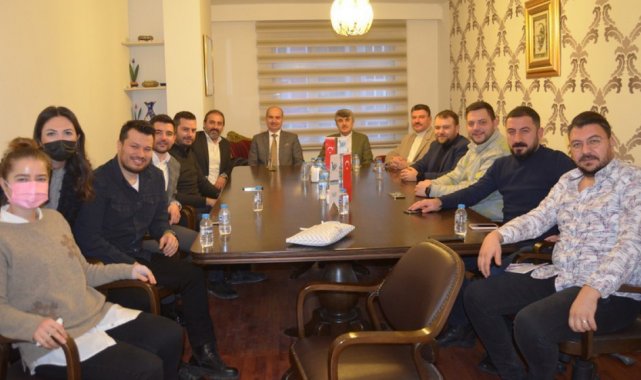 Rektör Kazım Uysal, Kütahya Genç İş Adamları Derneği ile buluştu