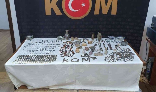 Reyhanlı'da tarihi eser kaçakçılığı