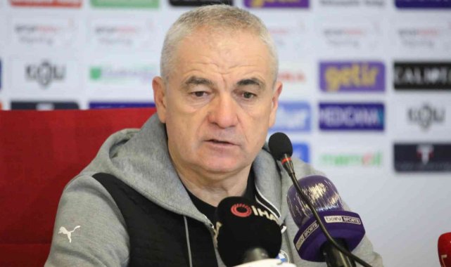 Rıza Çalımbay: "İki takımı da tebrik ediyorum"