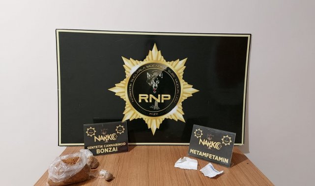 Rize'de uyuşturucuya operasyonu, 1 kişi tutuklandı