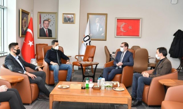 Rus heyet Kayseri OSB'de