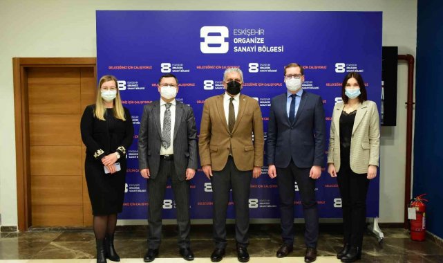 Rus heyetinden Eskişehir OSB&#039;ye iş birliği ziyareti