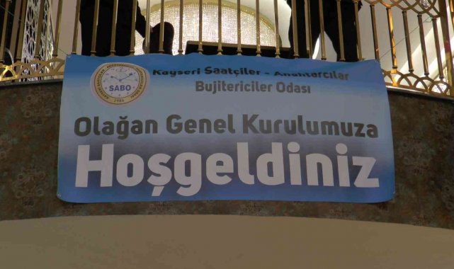 Saatçiler Odasın&#039;da Murat Sancak güven tazeledi