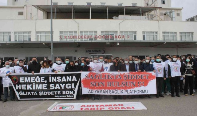 Sağlık çalışanlarına yönelik şiddete tepki