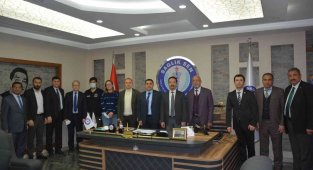 Sağlık Müdürü Tiryaki'den Sağlık-Sen'e ziyaret