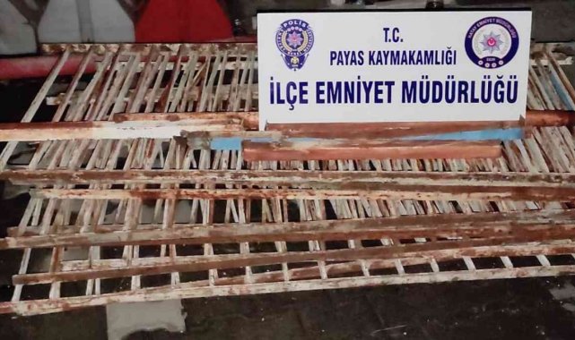 Sağlık ocağının korkuluklarını çalan şüpheliler yakalandı